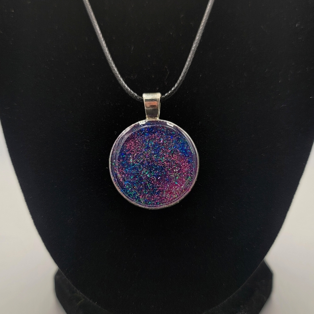 Handmade Glitter Necklace